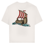 Wikinger-Langschiff-Crew - Unisex Premium T-Shirt
