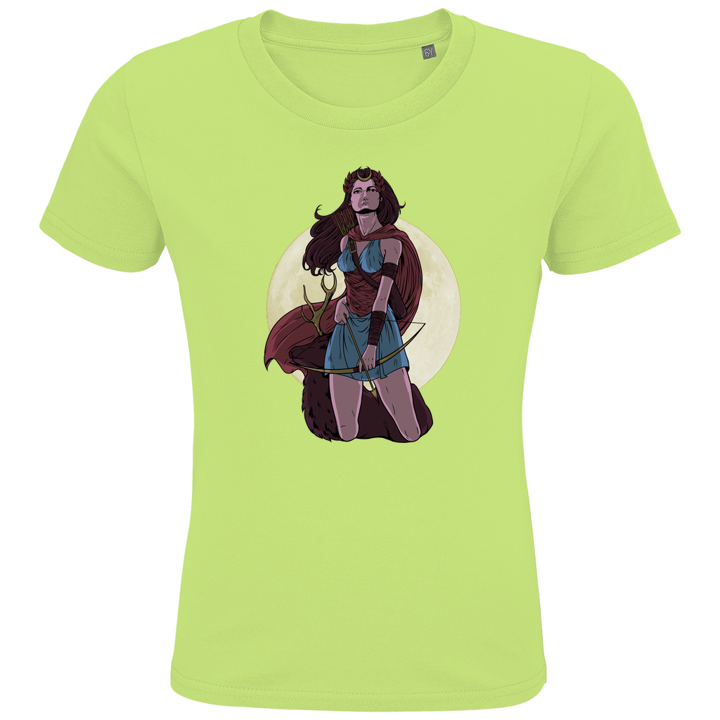 Artemis - Griechische Göttin - Kinder Premium Bio T-Shirt