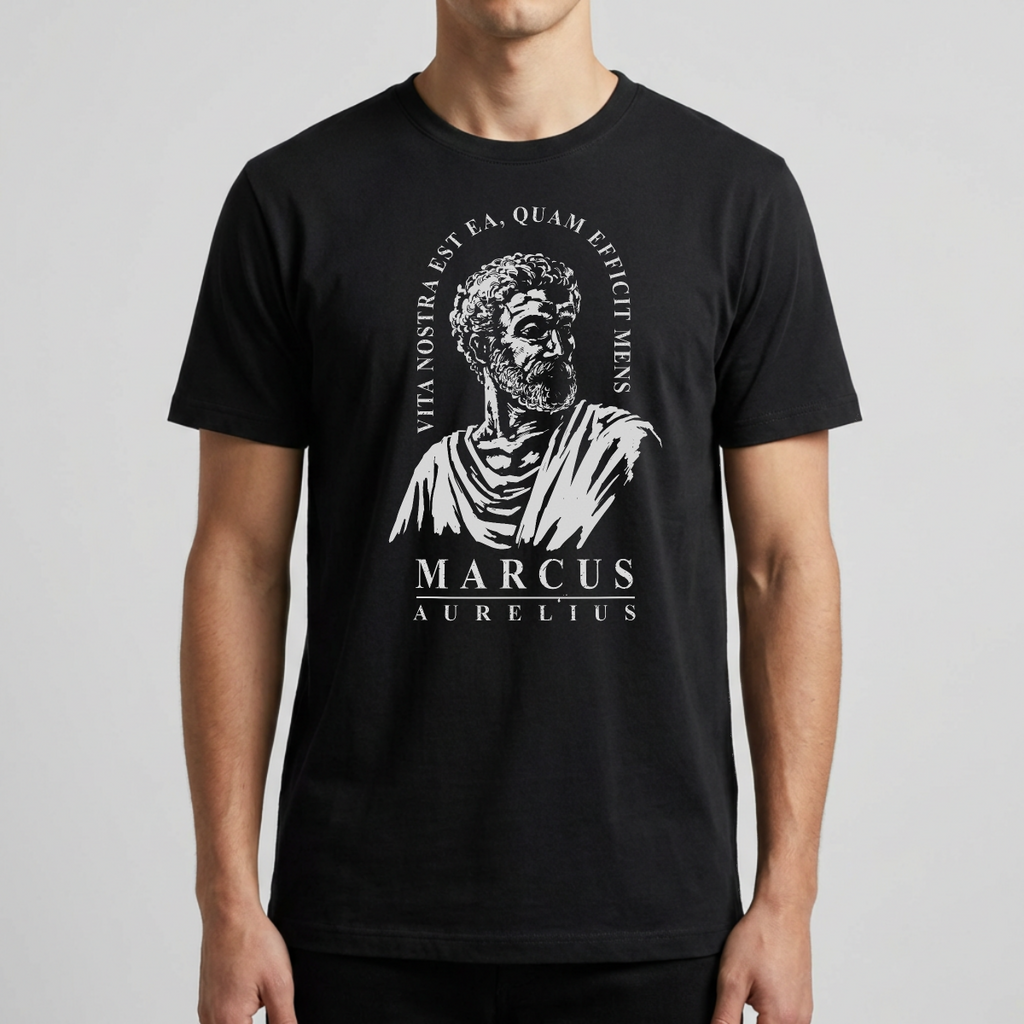 Vita nostra est ea, quam efficit mens - Unisex Premium T-Shirt