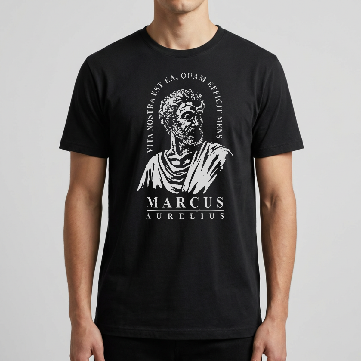 Vita nostra est ea, quam efficit mens - Unisex Premium T-Shirt