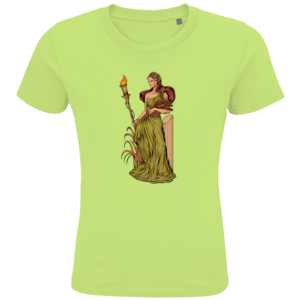 Demeter - Griechische Göttin - Kinder Premium Bio T-Shirt
