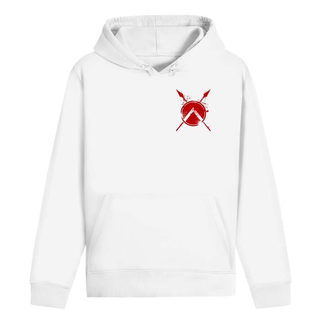 Sparta mit Schild und Speeren - Unisex Hoodie