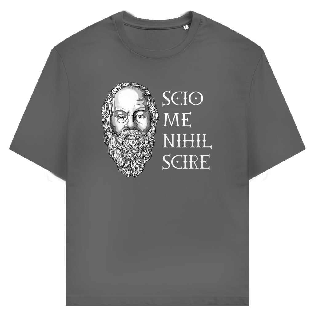 Sokrates - Scio me nihil scire - Unisex Premium T-Shirt