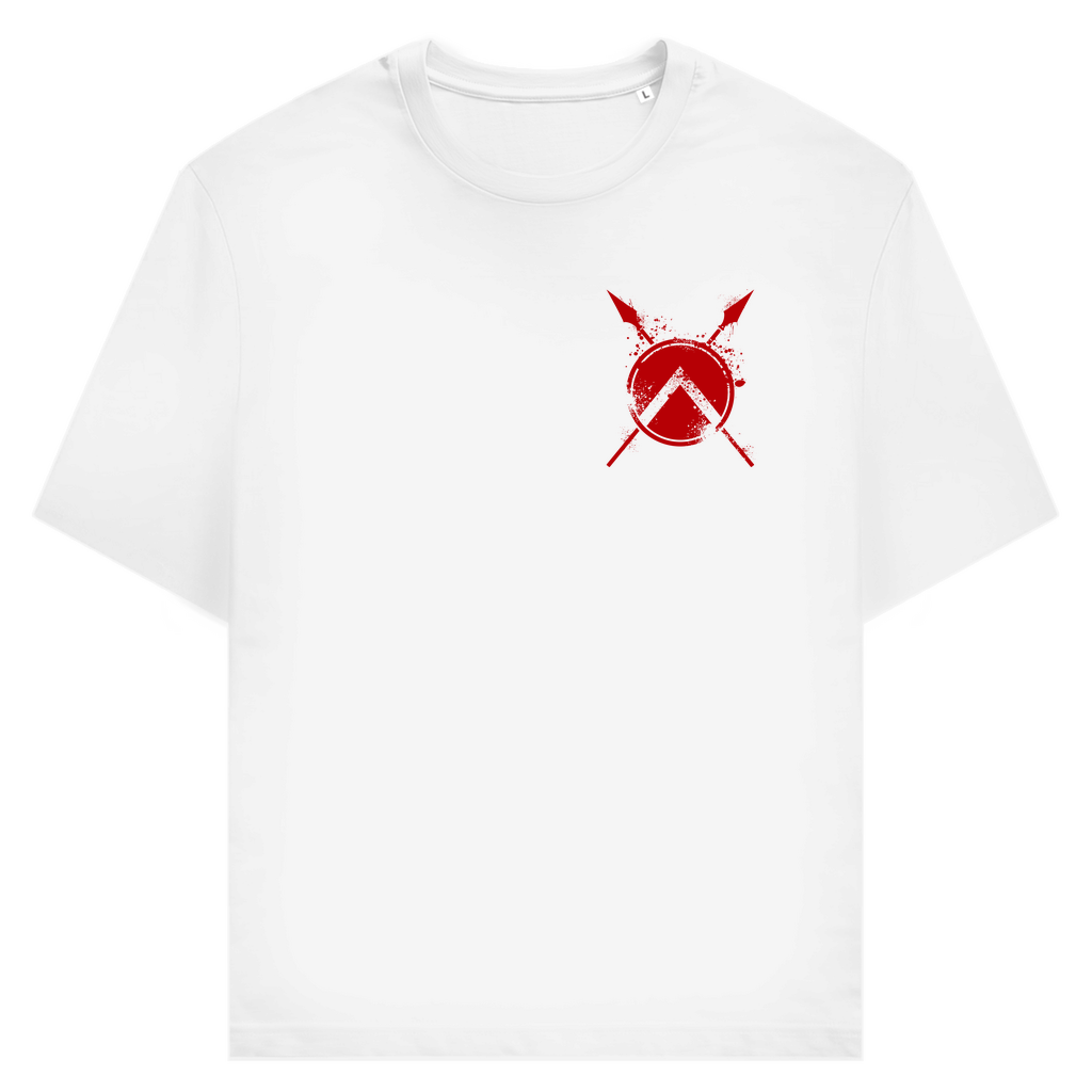 Sparta mit Schild und Speeren - Unisex Premium T-Shirt