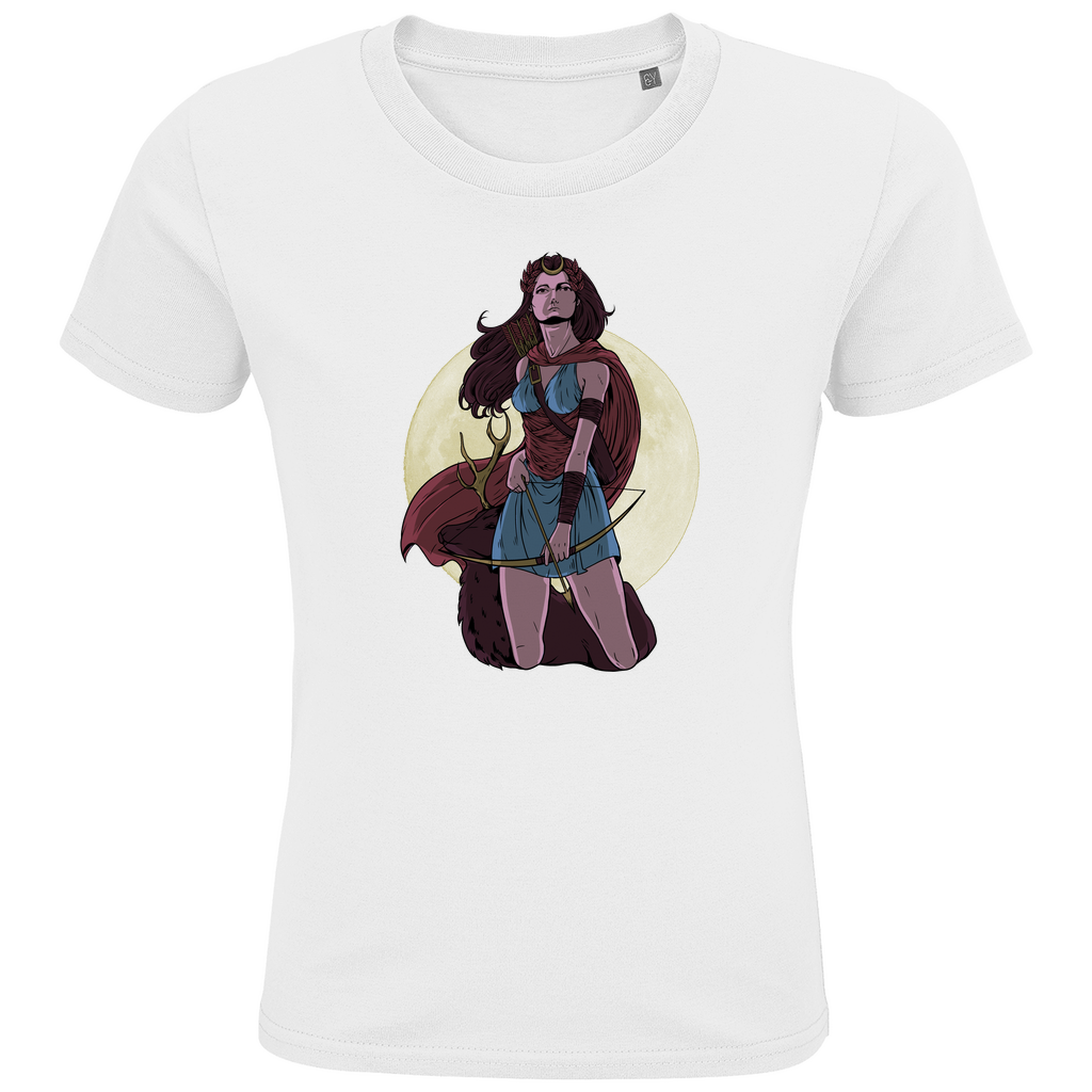 Artemis - Griechische Göttin - Kinder Premium Bio T-Shirt