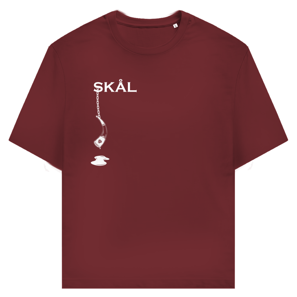 Skal – Nordisches Trinkhorn - Unisex Premium T-Shirt