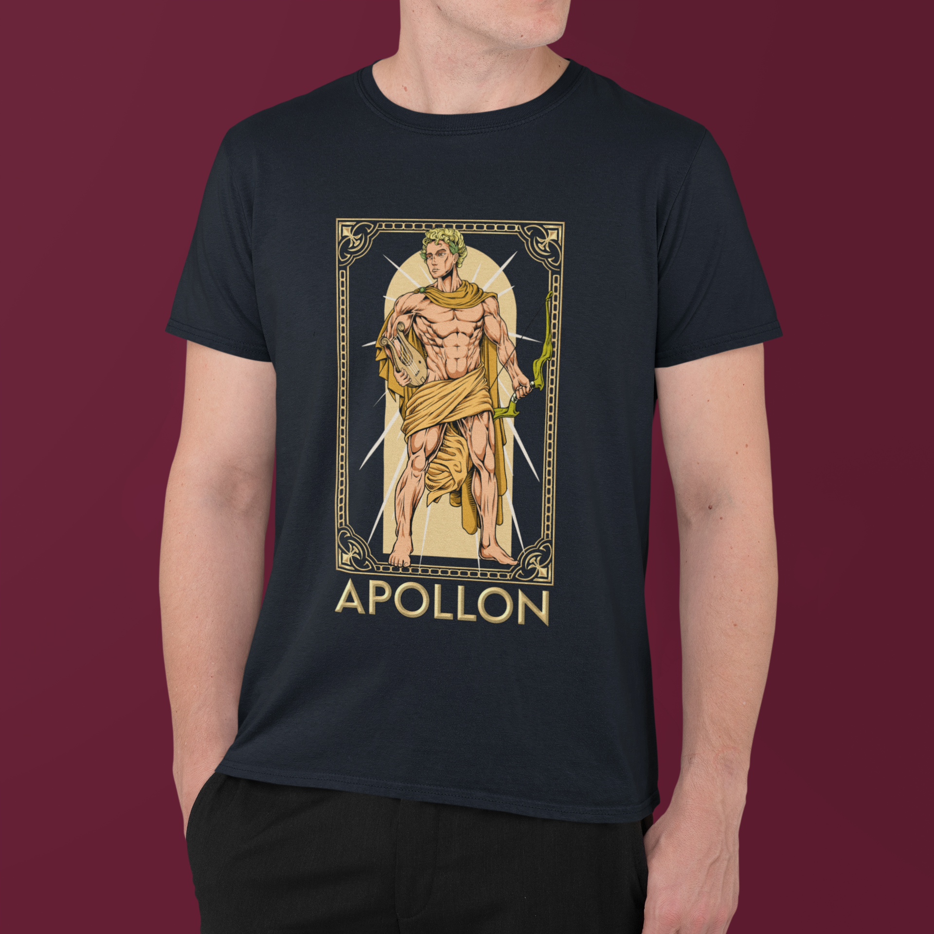 Apollon - Gott der Sonne - Unisex Premium T-Shirt