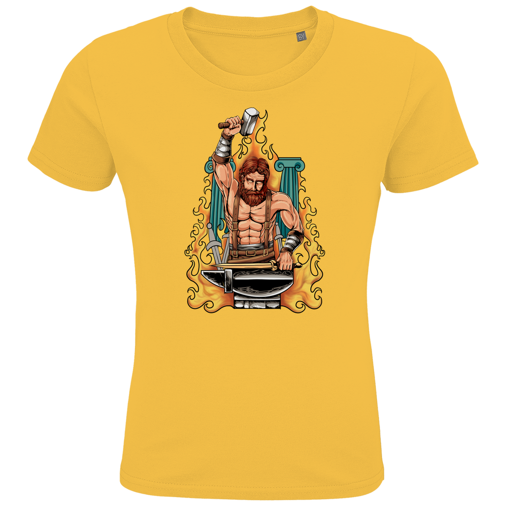 Hephaistos - Griechischer Gott - Kinder Premium Bio T-Shirt