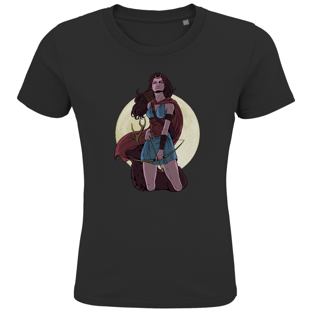 Artemis - Griechische Göttin - Kinder Premium Bio T-Shirt