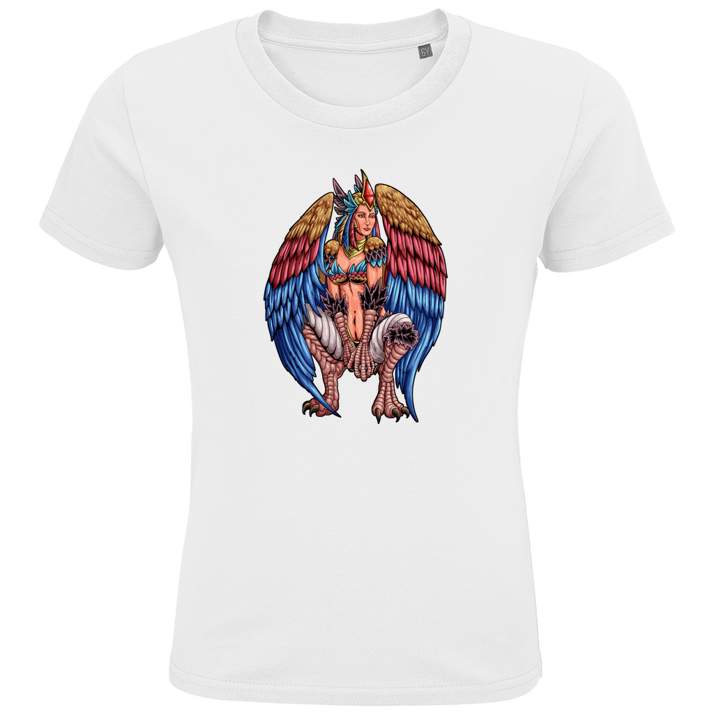 Harpyie - griechisches Mythenwesen - Kinder Premium Bio T-Shirt