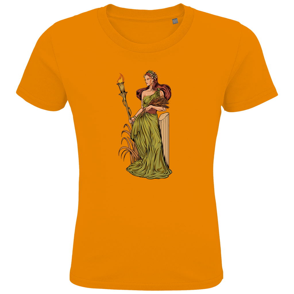 Demeter - Griechische Göttin - Kinder Premium Bio T-Shirt