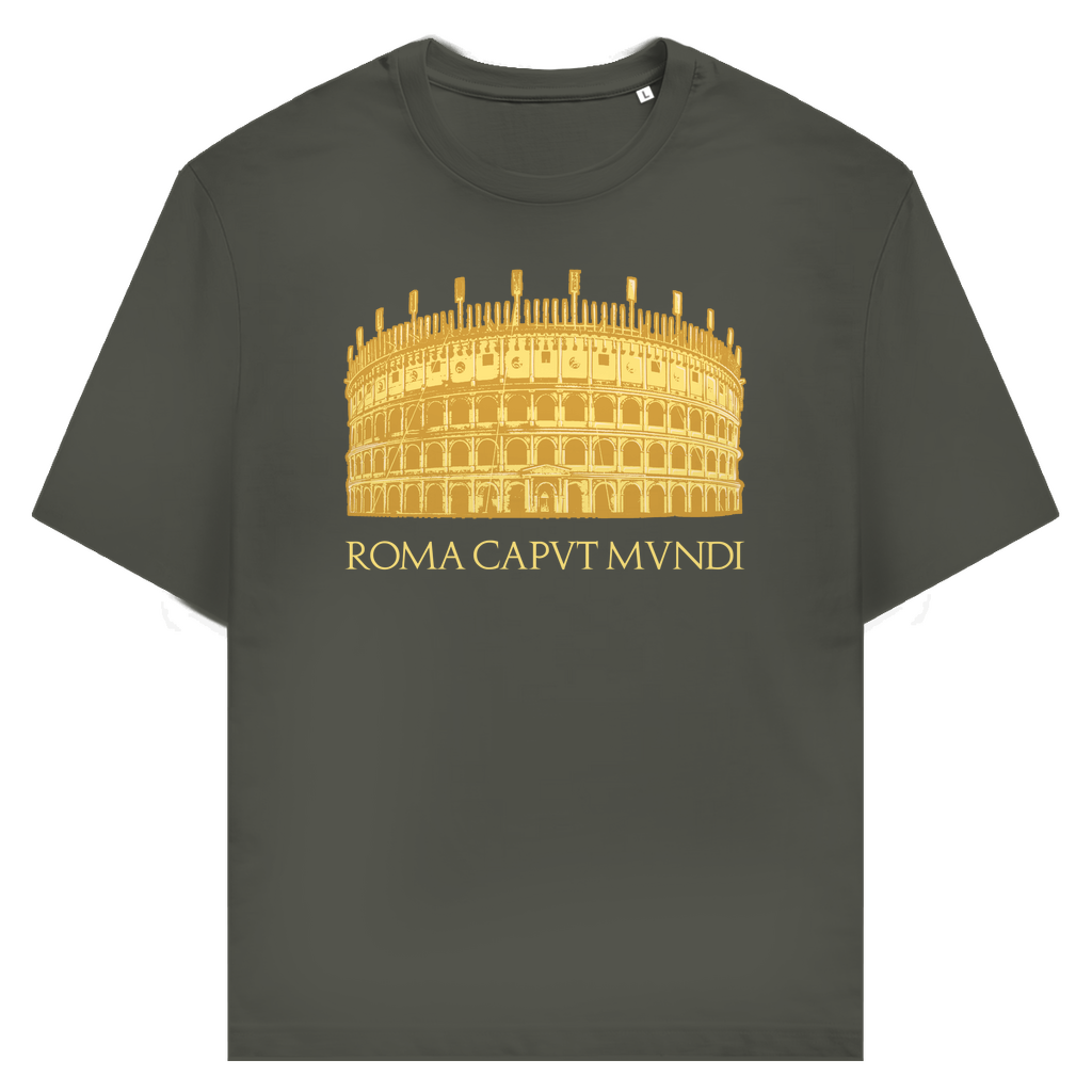 Roma Caput Mundi mit Kolosseum - Unisex Premium T-Shirt