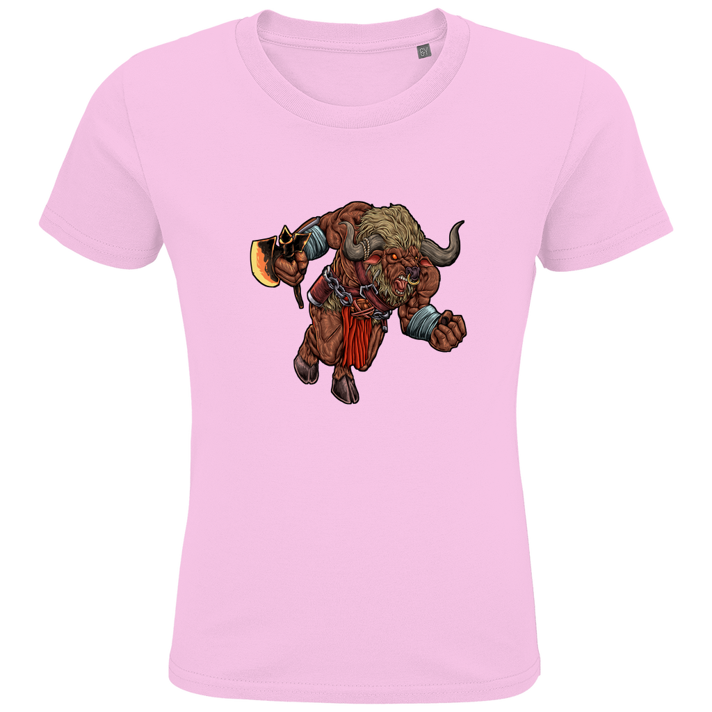 Minotaurus - griechisches Mythenwesen - Kinder Premium Bio T-Shirt