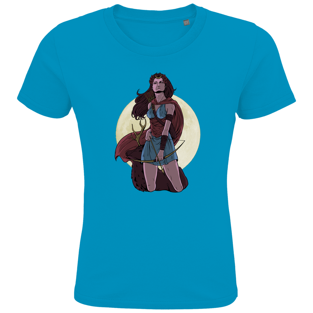 Artemis - Griechische Göttin - Kinder Premium Bio T-Shirt