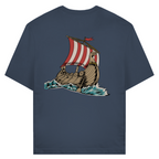 Wikinger-Langschiff-Crew - Unisex Premium T-Shirt