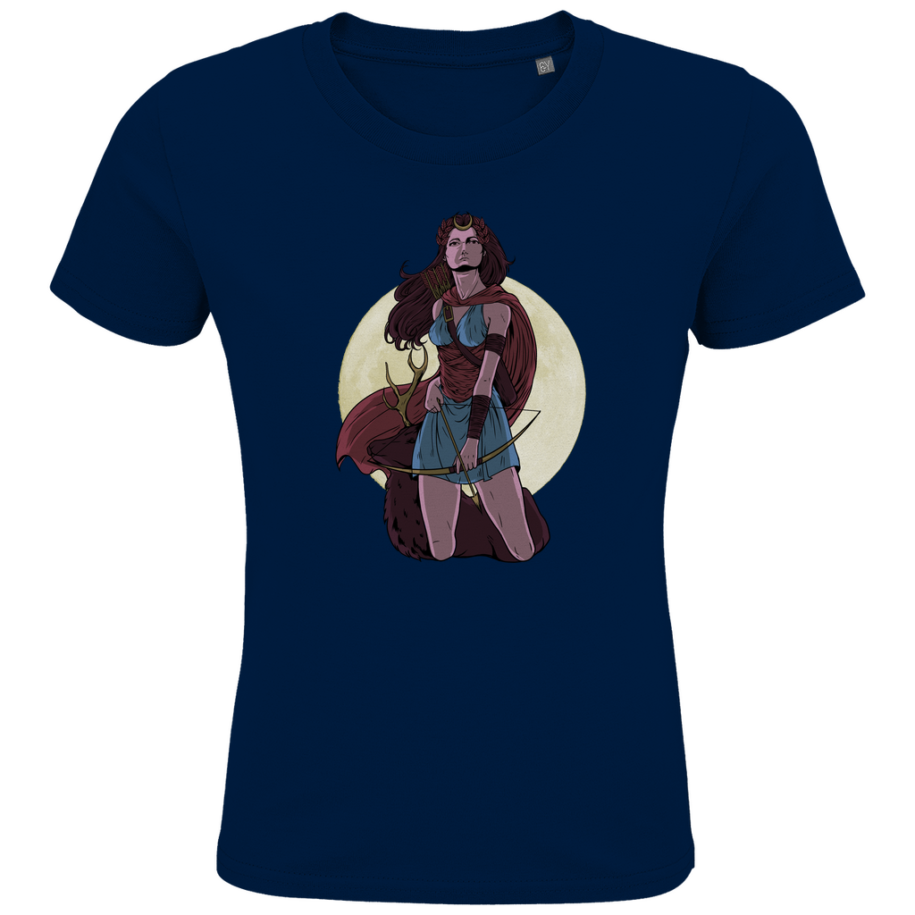Artemis - Griechische Göttin - Kinder Premium Bio T-Shirt