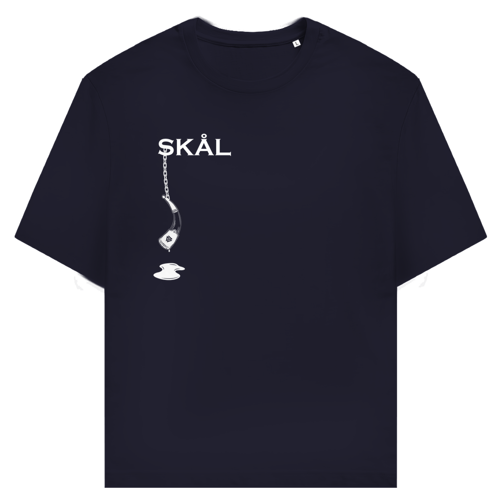 Skal – Nordisches Trinkhorn - Unisex Premium T-Shirt