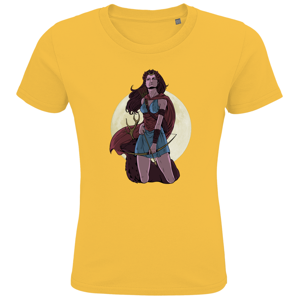 Artemis - Griechische Göttin - Kinder Premium Bio T-Shirt