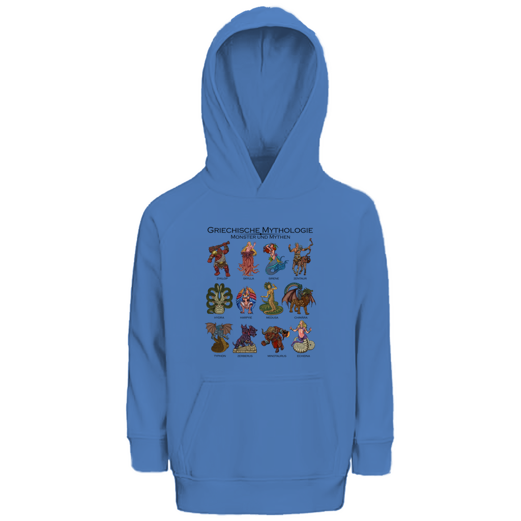 Monster der griechischen Mythologie - Kinder Premium Bio Hoodie