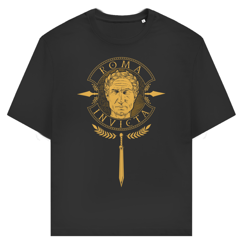 Roma Invicta mit Caesar - Unisex Premium T-Shirt