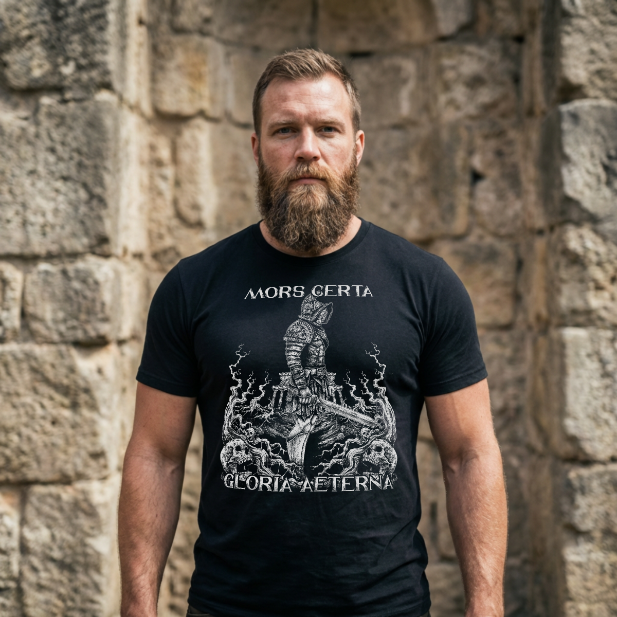 Mors Certa Gloria Aeterna - Unisex Premium T-Shirt