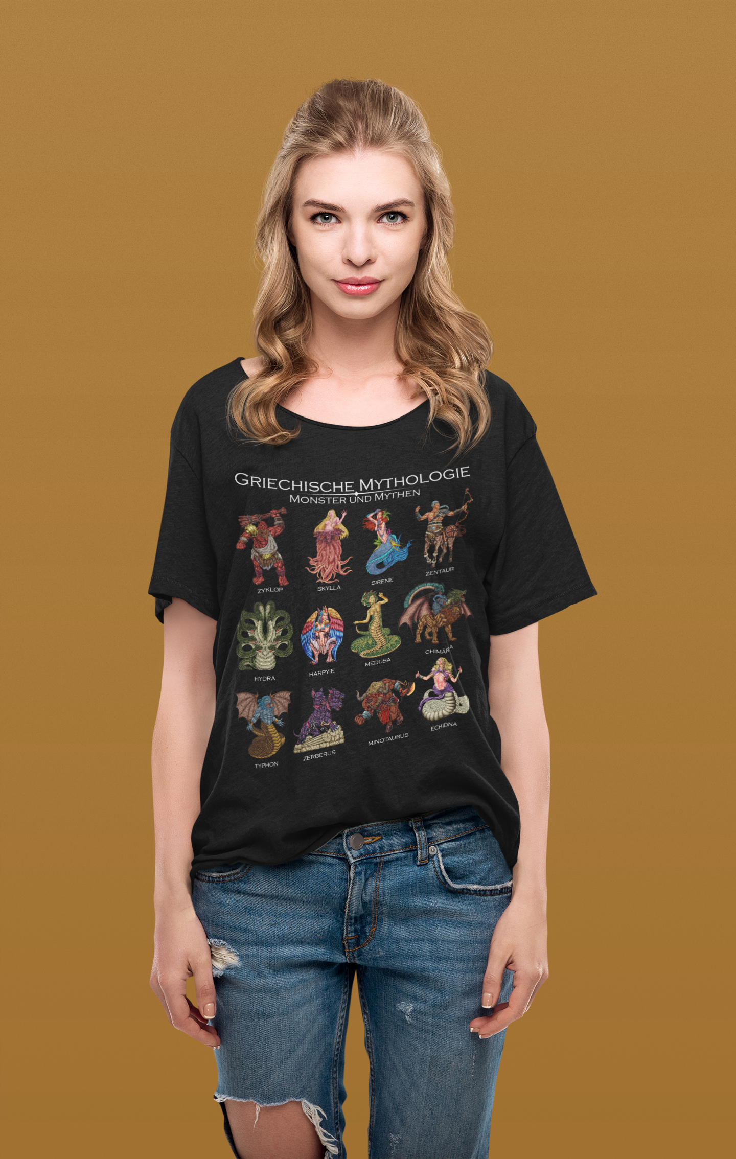 Monster der griechischen Mythologie - Unisex Premium T-Shirt