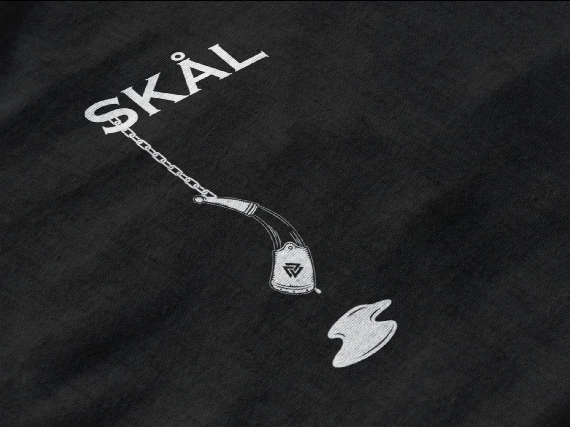 Skål – Nordisches Trinkhorn - Unisex Hoodie