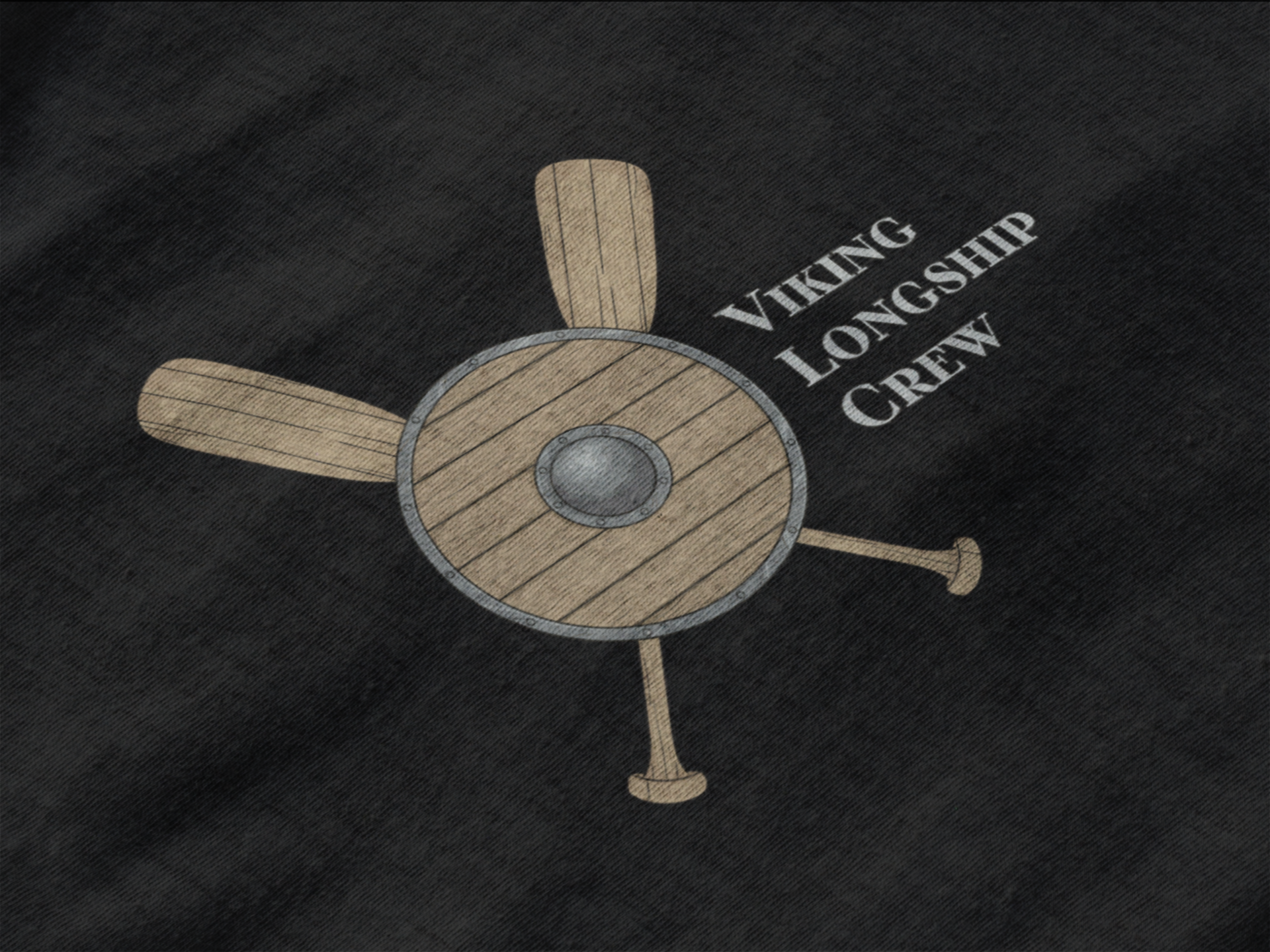 Wikinger-Langschiff-Crew - Unisex Premium T-Shirt