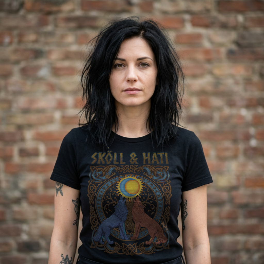Sköll & Hati - Unisex Premium T-Shirt