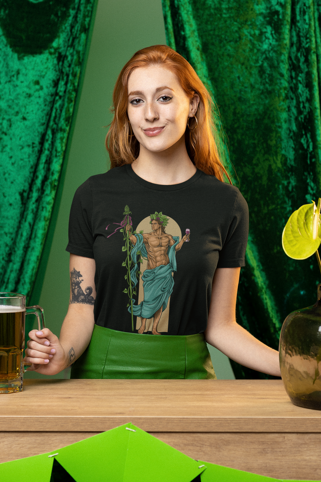 Dionysos - Griechischer Gott - Unisex Premium T-Shirt