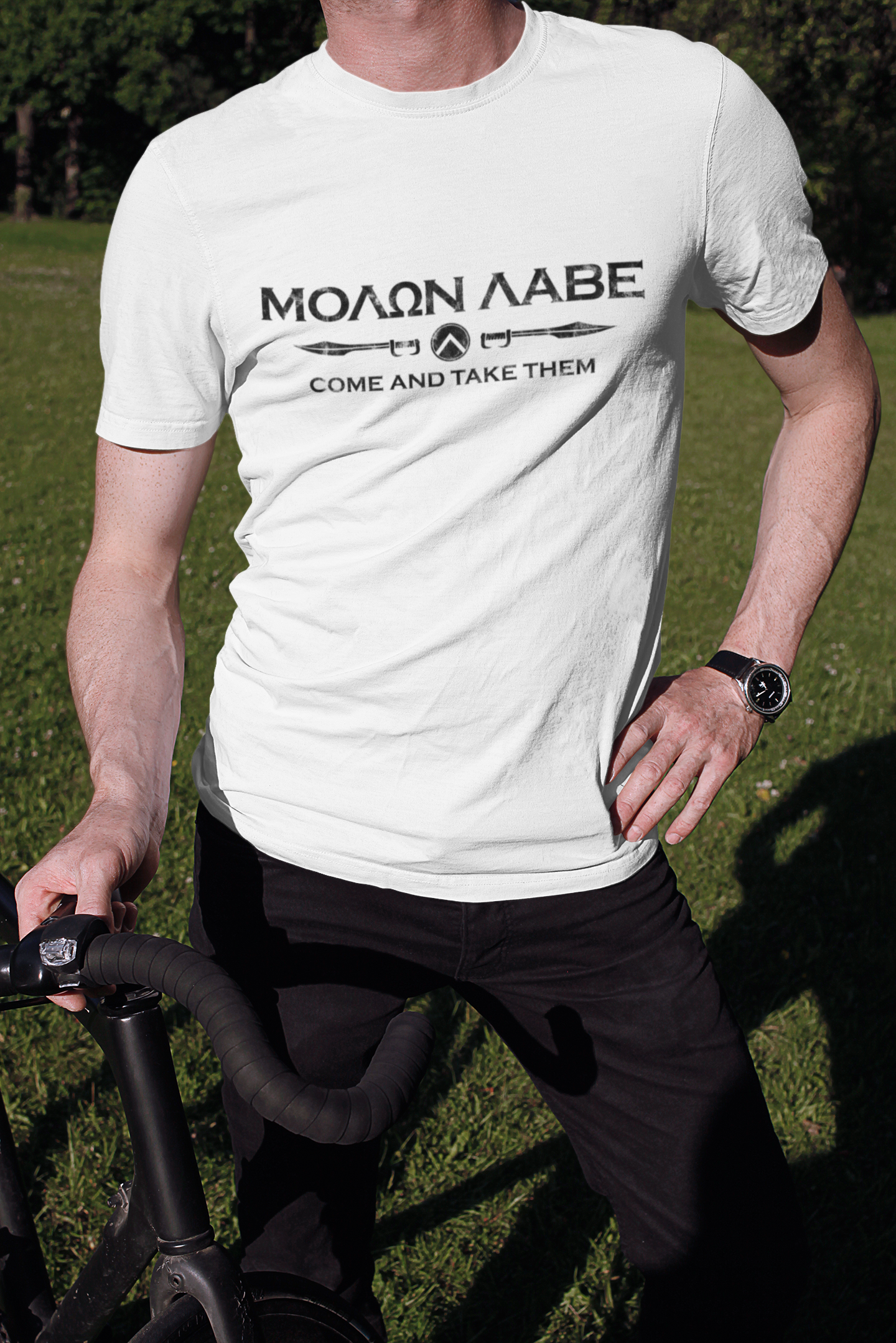 Molon Labe - Come and take them - Unisex Premium T-Shirt